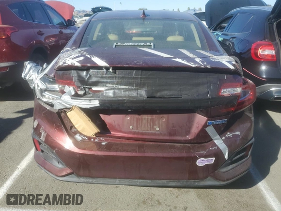 2018 Honda Clarity Plug-In Hybrid with VIN JHMZC5F11JC022521, listed as a Copart auction lot 62568624 with 120,941 mi miles and Salvage Title. Bid and sale history available at carsss.com. Image 6.