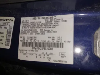 2015 Ford Fusion SE with VIN 3FA6P0H78FR126208, listed as a IAAI auction lot 41561189 with 146,250 mi miles and . Bid and sale history available at DreamBid. Image 9.
