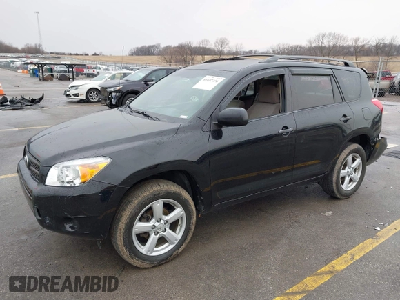2008 Toyota RAV4 with VIN JTMZD33VX86059196, listed as a IAAI auction lot 41697456 with 267,334 mi miles. Bid and sale history available at carsss.com. Image 17.