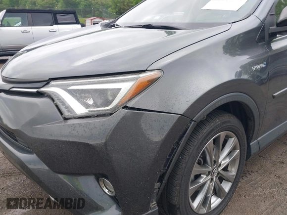 2017 Toyota RAV4 Hybrid Limited with VIN JTMDJREV8HD144858, listed as a IAAI auction lot 42092847 with 135,046 mi miles. Bid and sale history available at carsss.com. Image 6.