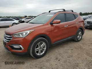 2017 Hyundai Santa Fe 2.4L z VIN 5XYZUDLB6HG411375, wystawiony jako Copart lot #50551165 z przebiegiem 35 597 mil mil oraz Czysty tytuł • Clean title. Historia ofert i sprzedaży dostępna na DreamBid. Obrazek 1.
