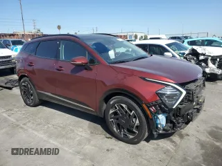 2024 Kia Sportage SX-Prestige with VIN 5XYK53DF3RG170855, listed as a Copart auction lot 47077005 with 7,770 mi miles and Salvage Title. Bid and sale history available at carsss.com. Image 4.