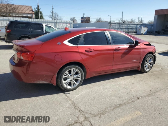 2014 Chevrolet Impala LT with VIN 2G1125S33E9184679, listed as a Copart auction lot 52365835 with 131,172 mi miles and Salvage Title. Bid and sale history available at DreamBid. Image 3.