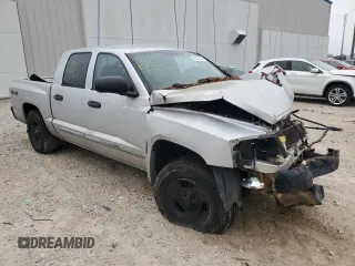 2005 Dodge Dakota Laramie with VIN 1D7HW58N75S100449, listed as a Copart auction lot 86336834 with Not Provided miles and Salvage Title. Bid and sale history available at DreamBid. Image 4.