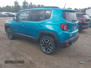 2021 Jeep Renegade Latitude with VIN ZACNJDBB2MPM72609, listed as a IAAI auction lot 42116070 with 58,036 mi miles and . Bid and sale history available at DreamBid. Image 3.