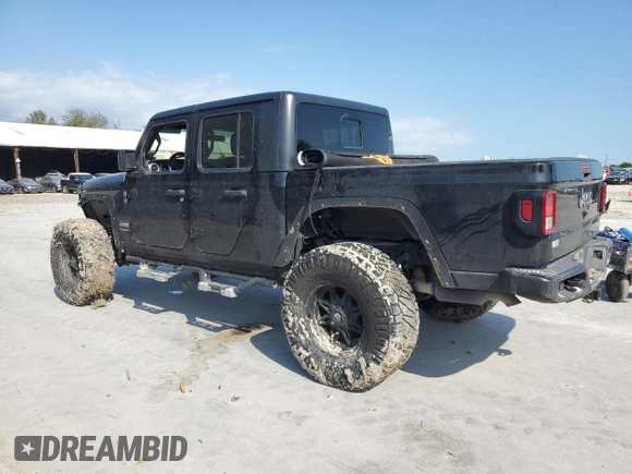 2021 Jeep Gladiator High Altitude with VIN 1C6HJTFG4ML546222, listed as a Copart auction lot 80474614 with Not provided miles and Salvage title. Bid and sale history available at DreamBid. Image 2.