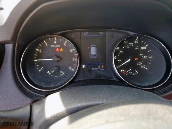 2018 Nissan Rogue S with VIN KNMAT2MV8JP598540, listed as a Copart auction lot 49113775 with 122,928 mi miles and Salvage Title. Bid and sale history available at carsss.com. Image 9.