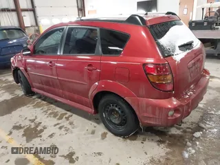 2007 Pontiac Vibe with VIN 5Y2SL65887Z439292, listed as a IAAI auction lot 41610824 with 102,379 mi miles. Bid and sale history available at carsss.com. Image 3.