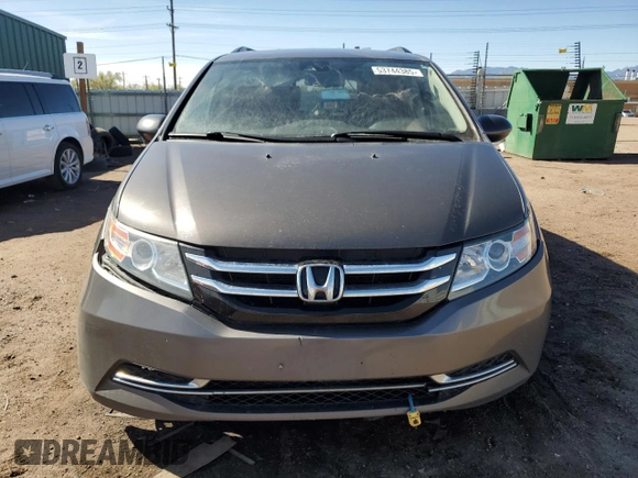 2016 Honda Odyssey EX-L with VIN 5FNRL5H68GB140295, listed as a Copart auction lot 53744385 with 171,985 mi miles and Salvage Title. Bid and sale history available at carsss.com. Image 5.