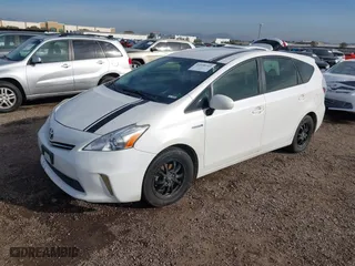 2014 Toyota Prius v Two with VIN JTDZN3EU5E3302430, listed as a IAAI auction lot 41598749 with 165,886 mi miles. Bid and sale history available at carsss.com. Image 17.