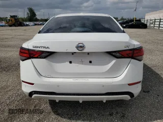 2021 Nissan Sentra SV with VIN 3N1AB8CV6MY307143, listed as a Copart auction lot 50956545 with 53,569 mi miles and Clean Title. Bid and sale history available at carsss.com. Image 6.