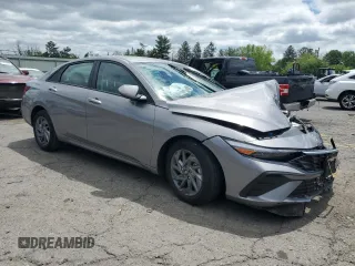 2024 Hyundai Elantra SEL with VIN KMHLM4DG9RU732564, listed as a Copart auction lot 56795735 with 6,999 mi miles and Salvage title. Bid and sale history available at DreamBid. Image 4.