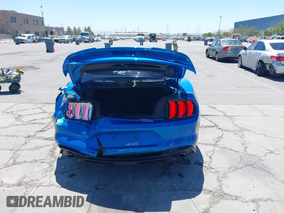 2019 Ford Mustang EcoBoost with VIN 1FA6P8TH7K5119181, listed as a IAAI auction lot 42531504 with 80,292 mi miles and . Bid and sale history available at DreamBid. Image 16.