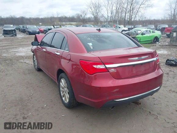 2014 Chrysler 200 Limited with VIN 1C3CCBCGXEN152052, listed as a IAAI auction lot 42017354 with 138,637 mi miles and . Bid and sale history available at DreamBid. Image 3.