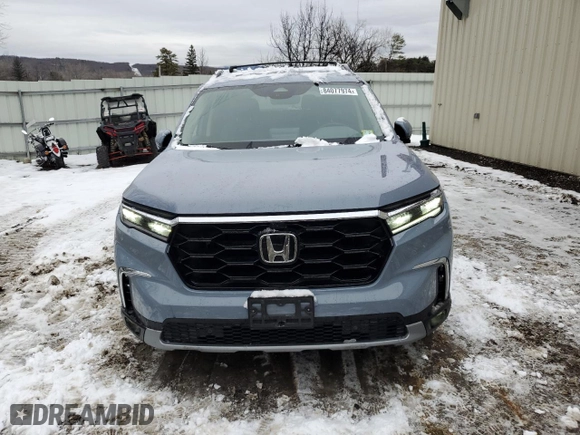2023 Honda Pilot Elite with VIN 5FNYG1H83PB041216, listed as a Copart auction lot 84077974 with 21,257 mi miles and Salvage Title. Bid and sale history available at carsss.com. Image 5.