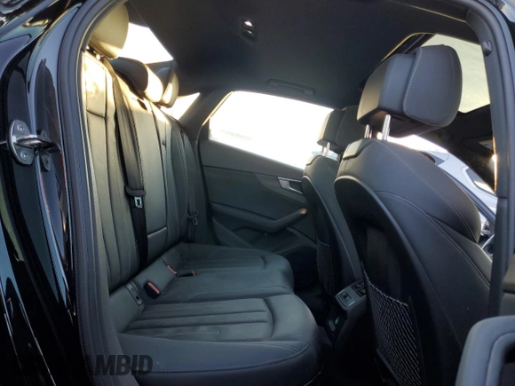 2021 Audi A4 S line Premium with VIN WAUDAAF44MA043817, listed as a Copart auction lot 83468064 with 29,218 mi miles and Clean Title. Bid and sale history available at DreamBid. Image 10.