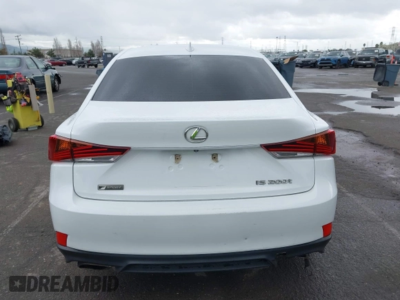 2017 Lexus IS with VIN JTHBA1D21H5049082, listed as a IAAI auction lot 41922059 with 118,019 mi miles. Bid and sale history available at carsss.com. Image 16.