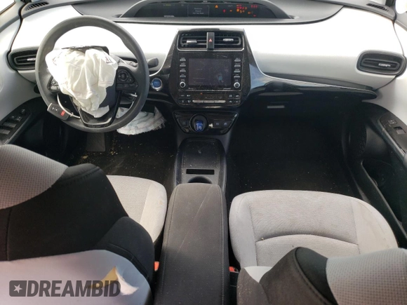2022 Toyota Prius L Eco with VIN JTDKAMFU0N3183039, listed as a Copart auction lot 50710775 with 49,667 mi miles and Salvage Title. Bid and sale history available at DreamBid. Image 8.