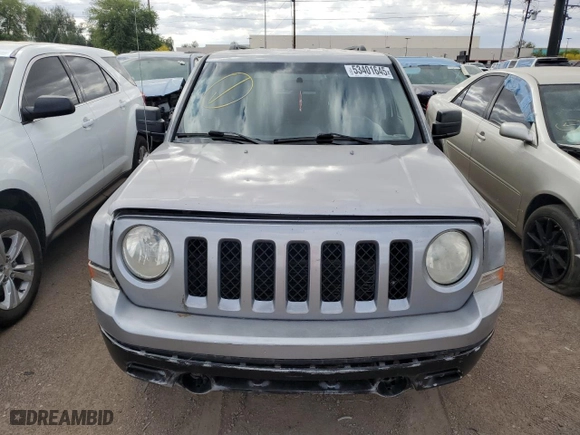 2015 Jeep Patriot Sport with VIN 1C4NJPBA4FD341226, listed as a Copart auction lot 53401645 with 76,232 mi miles and Clean Title. Bid and sale history available at carsss.com. Image 5.