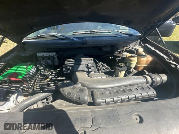 2005 Ford F-150 XLT with VIN 1FTPW12575KE12987, listed as a Copart auction lot 48539135 with 217,115 mi miles and Salvage Title. Bid and sale history available at carsss.com. Image 7.