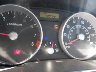 2007 Hyundai Accent GS with VIN KMHCM36C87U025960, listed as a IAAI auction lot 41253249 with 198,074 mi miles. Bid and sale history available at carsss.com. Image 7.