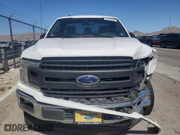 2019 Ford F-150 XL with VIN 1FTMF1CB3KKE81002, listed as a Copart auction lot 48743785 with 119,430 mi miles and Salvage Title. Bid and sale history available at carsss.com. Image 5.
