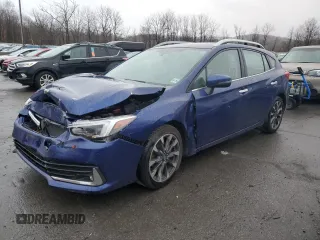 2022 Subaru Impreza Limited with VIN 4S3GTAU66N3711119, listed as a Copart auction lot 80557454 with 52,186 mi miles and Salvage Title. Bid and sale history available at DreamBid. Image 1.
