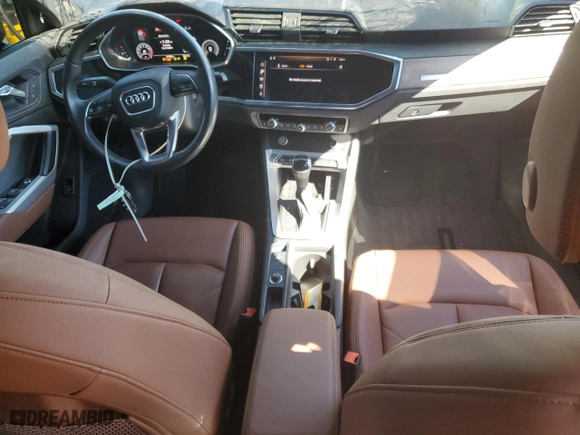 2020 Audi Q3 Premium Plus with VIN WA1BECF30L1103506, listed as a Copart auction lot 83154914 with 31,094 mi miles and Non Repairable. Bid and sale history available at carsss.com. Image 8.