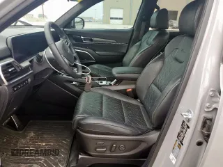 2024 Kia Telluride SX Prestige X-Pro z VIN 5XYP5DGC6RG460813, wystawiony jako Copart lot #56690475 z przebiegiem 30 797 mil mil oraz Szkoda całkowita • Salvage title. Historia ofert i sprzedaży dostępna na DreamBid. Obrazek 7.