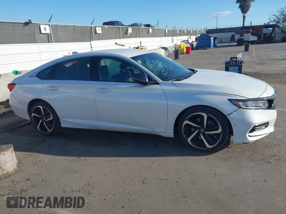 2019 Honda Accord Sport with VIN 1HGCV1F37KA093412, listed as a IAAI auction lot 41755370 with 83,082 mi miles and . Bid and sale history available at DreamBid. Image 13.