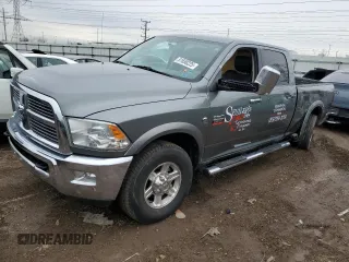 2012 Ram 2500 Laramie z VIN 3C6UD5FL9CG182258, wystawiony jako Copart lot #51650225 z przebiegiem 235 226 mil mil oraz Szkoda całkowita • Salvage title. Historia ofert i sprzedaży dostępna na DreamBid. Obrazek 1.
