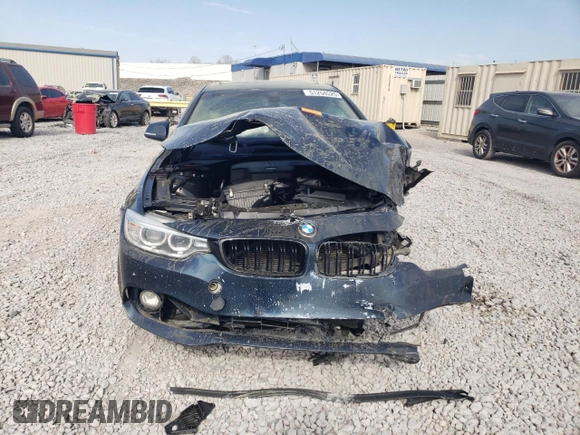 2015 BMW 4 Series 428i with VIN WBA4A5C51FG051278, listed as a Copart auction lot 51254525 with Not Provided miles and Salvage Title. Bid and sale history available at DreamBid. Image 5.