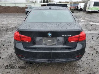 2017 BMW 3 Series 330e iPerformance with VIN WBA8E1C33HA029236, listed as a Copart auction lot 45122765 with 157,634 mi miles and Clean Title. Bid and sale history available at carsss.com. Image 6.