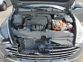 2021 Hyundai Sonata Hybrid Blue with VIN KMHL24JJ4MA033794, listed as a Copart auction lot 70527553 with 119,330 mi miles. Bid and sale history available at carsss.com. Image 11.