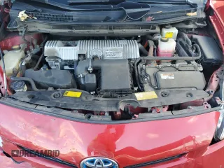 2014 Toyota Prius Four with VIN JTDKN3DU2E1761719, listed as a Copart auction lot 81494664 with 107,306 mi miles and Salvage Title. Bid and sale history available at DreamBid. Image 11.