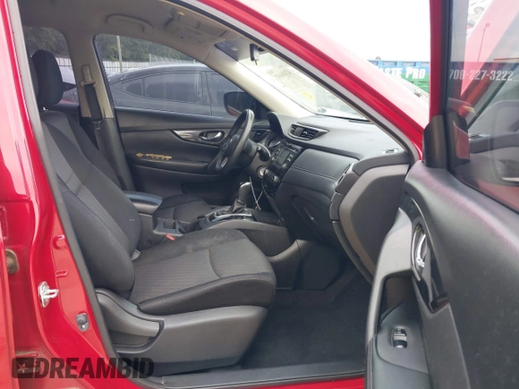 2017 Nissan Rogue SV with VIN JN8AT2MT6HW388747, listed as a IAAI auction lot 42406697 with 172,918 mi miles and . Bid and sale history available at DreamBid. Image 5.