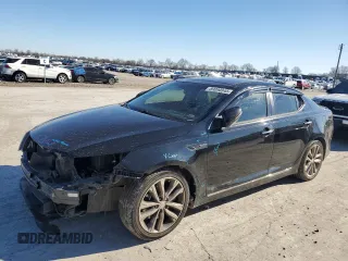 2014 Kia Optima SX Turbo with VIN 5XXGR4A68EG334376, listed as a Copart auction lot 89090345 with 125,929 mi miles and Salvage title. Bid and sale history available at DreamBid. Image 1.