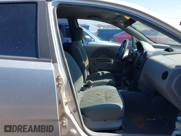 2005 Chevrolet Aveo LS with VIN KL1TD52685B375105, listed as a IAAI auction lot 42576891 with Not provided miles and . Bid and sale history available at DreamBid. Image 5.