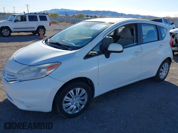 2014 Nissan Note S with VIN 3N1CE2CP6EL360678, listed as a IAAI auction lot 41490186 with 130,162 mi miles and . Bid and sale history available at DreamBid. Image 2.