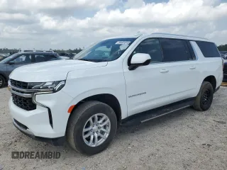 2023 Chevrolet Suburban LS z VIN 1GNSKBKD6PR109736, wystawiony jako Copart lot #54401815 z przebiegiem 26 871 mil mil oraz Szkoda całkowita • Salvage title. Historia ofert i sprzedaży dostępna na DreamBid. Obrazek 1.