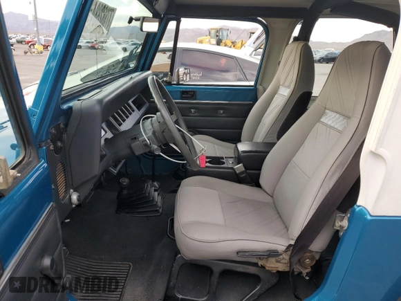 1993 Jeep Wrangler with VIN 1J4FY29S6PP219365, listed as a Copart auction lot 77882884 with 149,527 mi miles and Salvage Title. Bid and sale history available at carsss.com. Image 7.