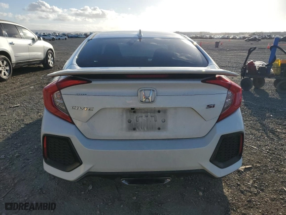 2019 Honda Civic Si Sedan with VIN 2HGFC1E58KH705530, listed as a Copart auction lot 47321205 with 70,444 mi miles and Salvage Title. Bid and sale history available at carsss.com. Image 6.
