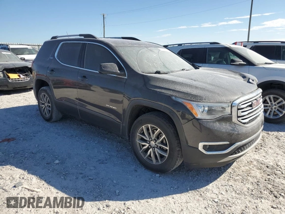 2018 GMC Acadia SLE with VIN 1GKKNLLS4JZ237696, listed as a Copart auction lot 77157914 with 95,695 mi miles and Salvage Title. Bid and sale history available at DreamBid. Image 4.