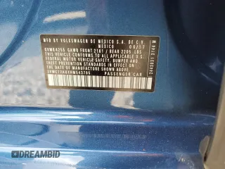 2017 Volkswagen Golf SportWagen S with VIN 3VWC17AUXHM543785, listed as a Copart auction lot 47278995 with 119,017 mi miles and Salvage Title. Bid and sale history available at carsss.com. Image 12.