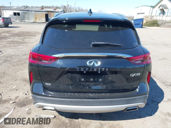2021 Infiniti QX50 Essential z VIN 3PCAJ5CB3MF114612, wystawiony jako IAAI lot #41608417 z przebiegiem 35 496 mil mil oraz . Historia ofert i sprzedaży dostępna na DreamBid. Obrazek 16.