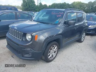 2018 Jeep Renegade Latitude with VIN ZACCJABB6JPJ47186, listed as a IAAI auction lot 42566363 with 182,404 mi miles and . Bid and sale history available at DreamBid. Image 2.