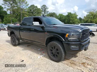 2022 Ram 2500 Limited with VIN 3C6UR5SL5NG185989, listed as a Copart auction lot 53680985 with 79,734 mi miles and Non repairable. Bid and sale history available at DreamBid. Image 4.