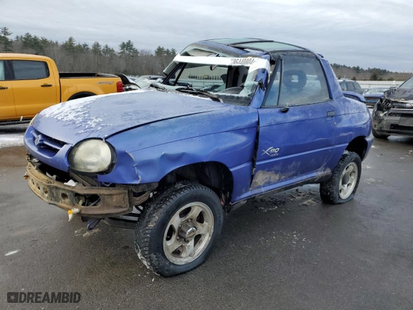 1997 Suzuki X-90 with VIN JS3LB11S7V4100188, listed as a Copart auction lot 86440804 with NaN miles and Clean Title. Bid and sale history available at carsss.com. Image 1.