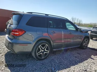 2017 Mercedes-Benz GLS 550 with VIN 4JGDF7DE4HA868230, listed as a Copart auction lot 45450814 with 64,840 mi miles and . Bid and sale history available at DreamBid. Image 3.