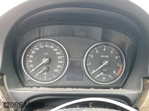 2008 BMW 3 Series 335xi with VIN WBAWC73578E066302, listed as a Copart auction lot 47980625 with Not Provided miles and Salvage Title. Bid and sale history available at carsss.com. Image 9.
